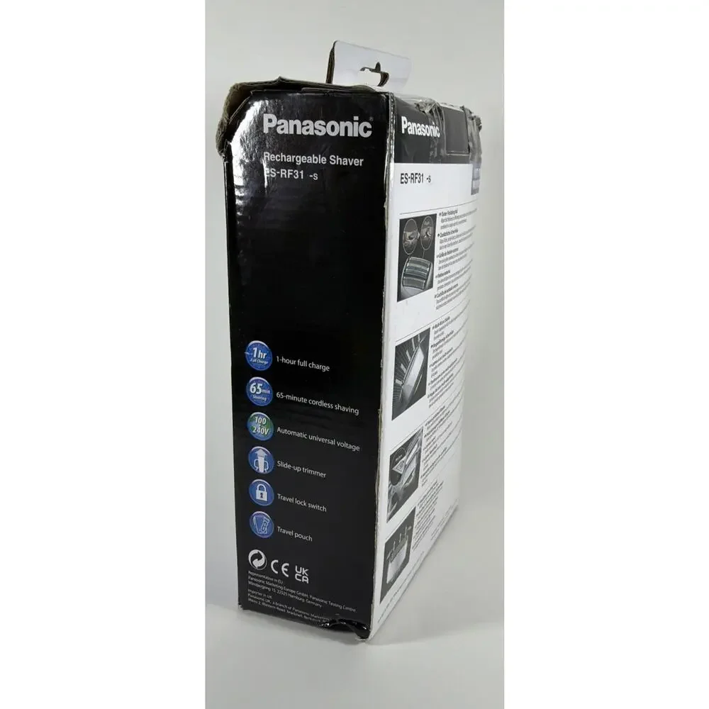 Panasonic ES-RF31 4 Blade Electric Shaver Wet & Dry - Open Box - Read